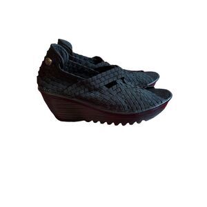 Bernie me. lilia black slip on Mary Jane shoes, size 6.5.